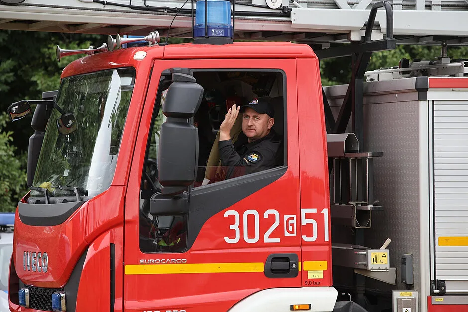Dzień Strażaka w Sobieszewie: Nauka obsługi gaśnicy i wiele atrakcji