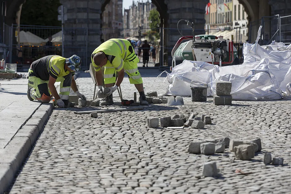Zmodernizowany Most Zielony w Gdańsku