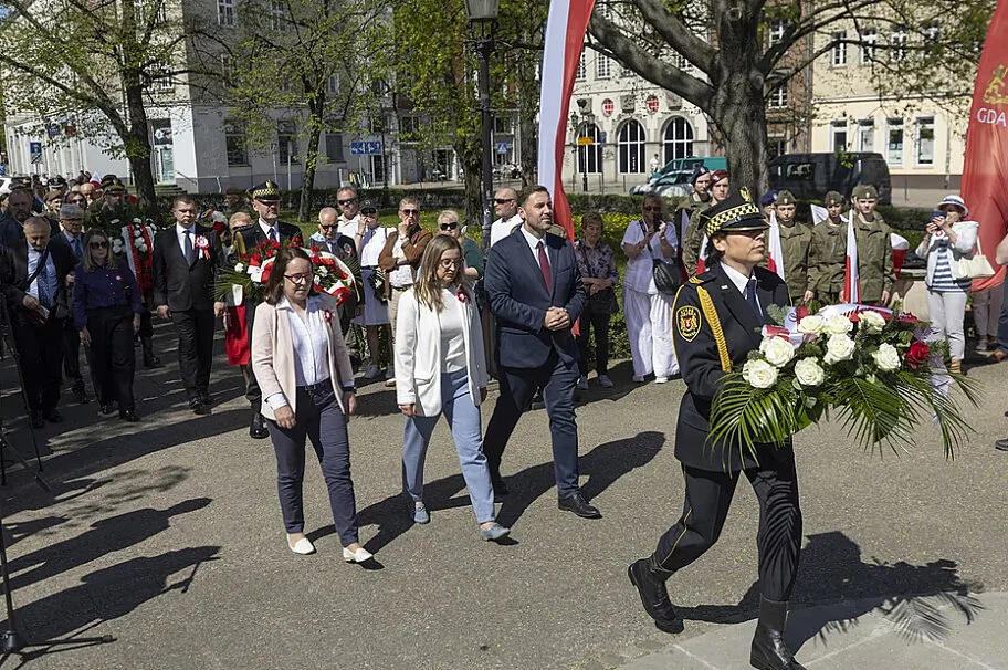 Obchody patriotyczne w Gdańsku w maju