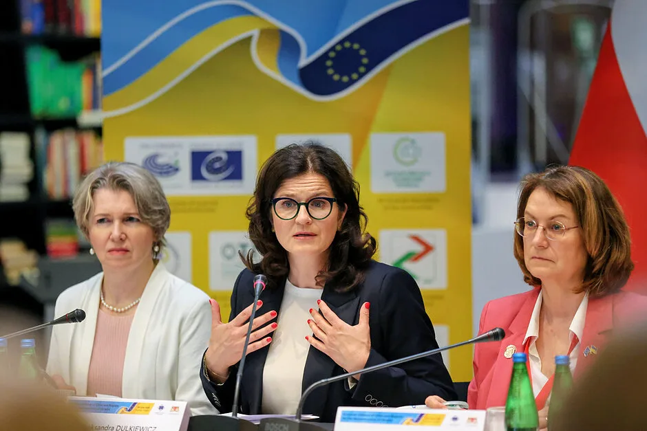 Europejskie miasta deklarują wsparcie dla Ukrainy w Gdańsku