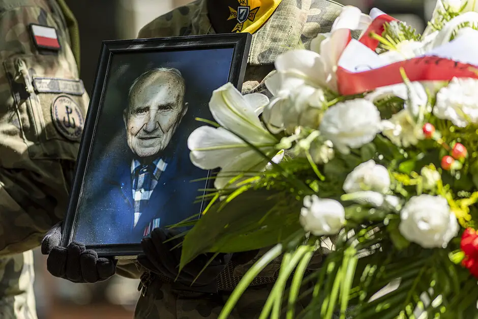 Pogrzeb ostatniego powstańca warszawskiego z Gdańska