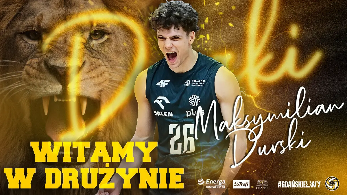 Maksymilian Durski dołącza do składu Energi Trefla Gdańsk na sezon 2026/2027