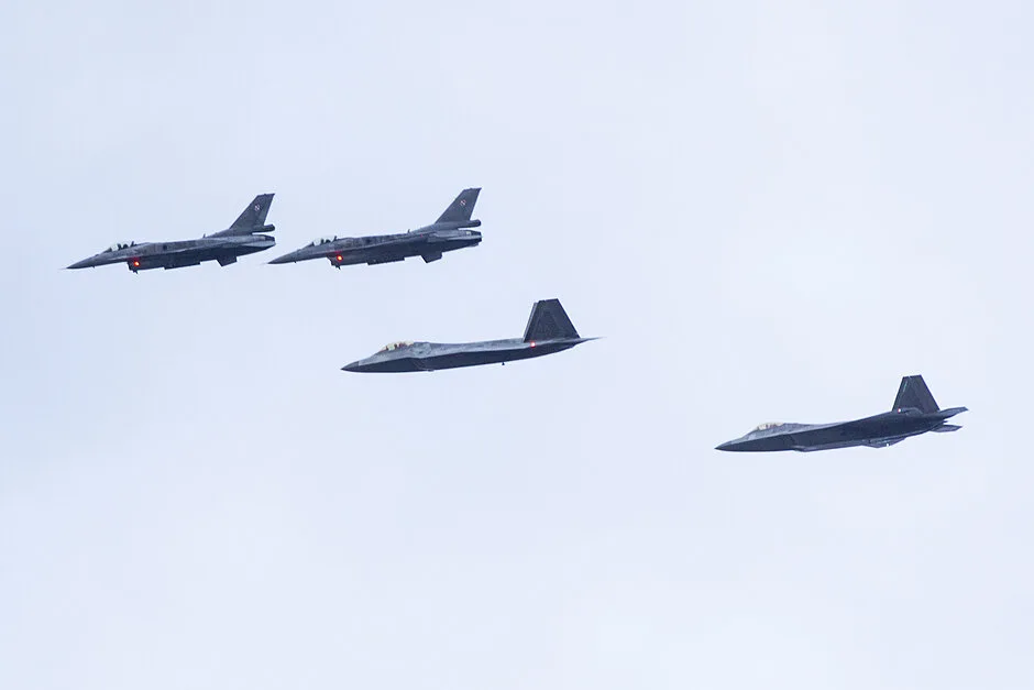 F-35 „Husarze” przelatują nad Westerplatte w piątek