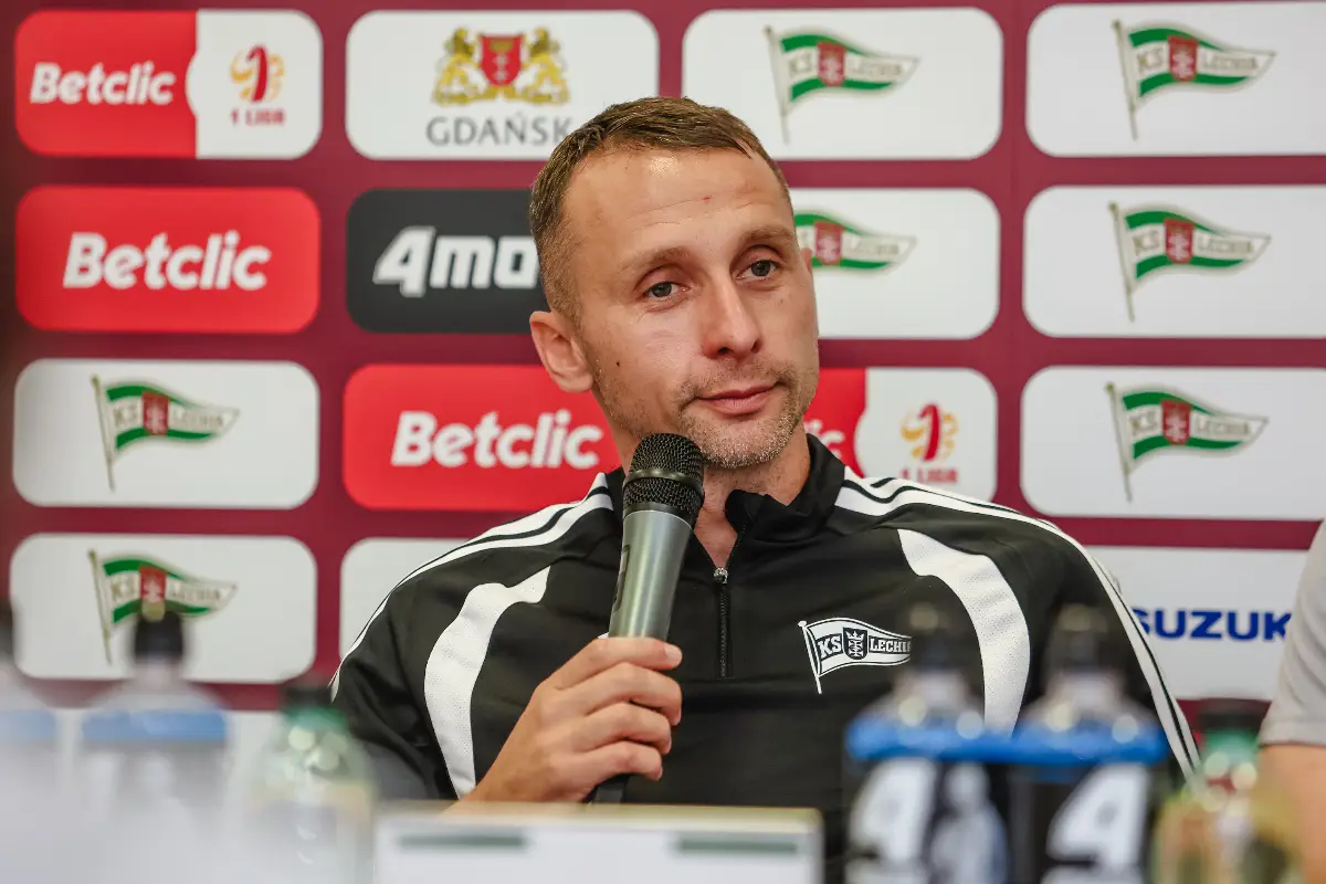 Trener Lechii Gdańsk, Vladyslav Lupashko, przed meczem z Podbeskidziem
