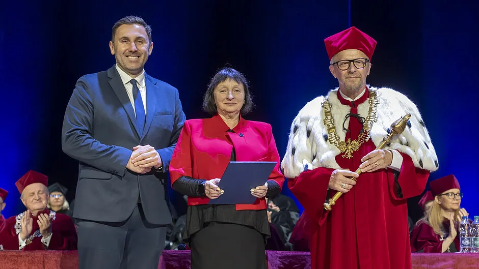 Medal Prezydenta Gdańska dla prof. Bogdana Ocieszaka