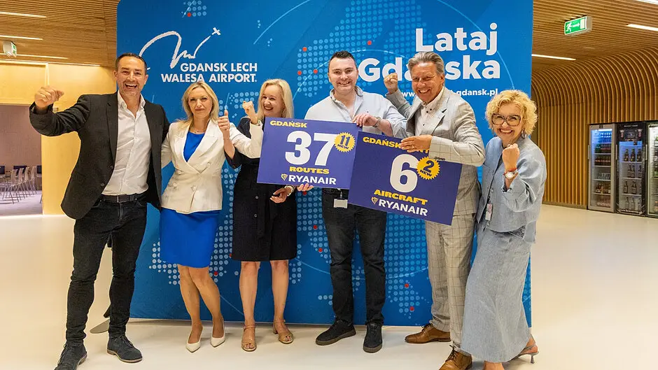 Ryanair wprowadza nowe połączenia z Gdańska do Porto i innych miast