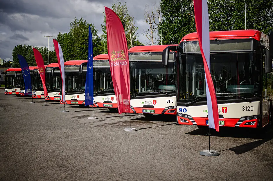 Elektryczne autobusy Solaris trafiły na ulice Gdańska