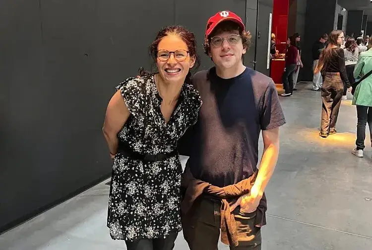 Jesse Eisenberg odwiedził Muzeum II Wojny Światowej w Gdańsku