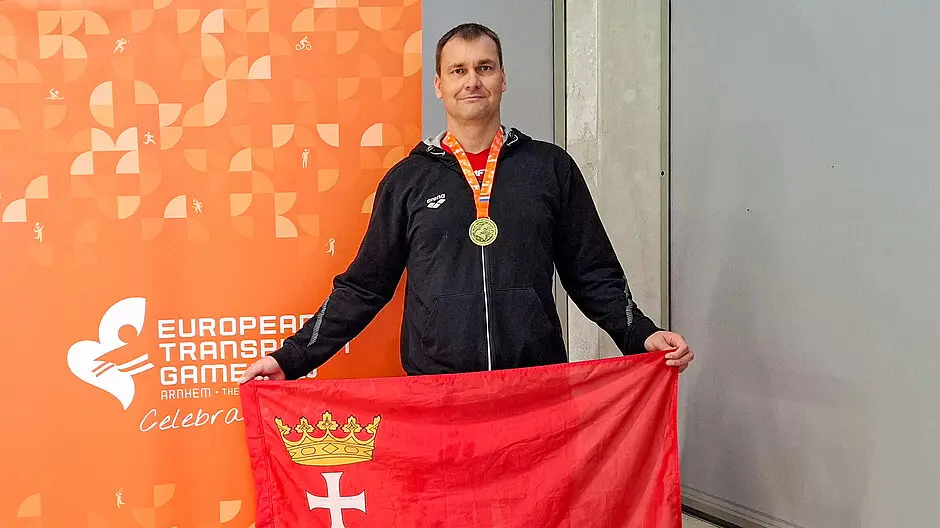 Mazurowski po transplantacji zdobywa siedem medali w konkurencjach pływackich