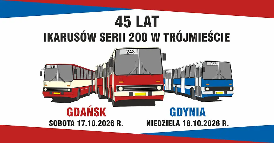 Obchody 45-lecia Ikarusów w Trójmieście