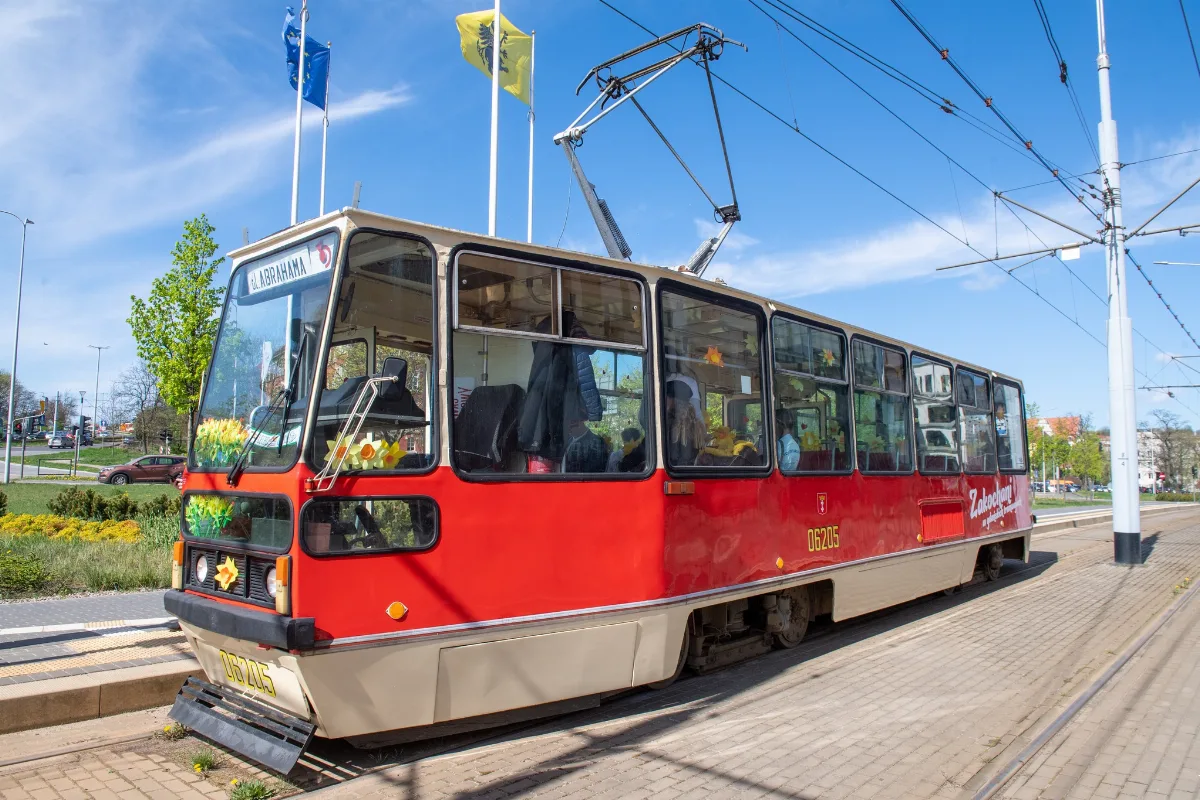 Tramwaj GAiT na Pola Nadziei z Brzeźna