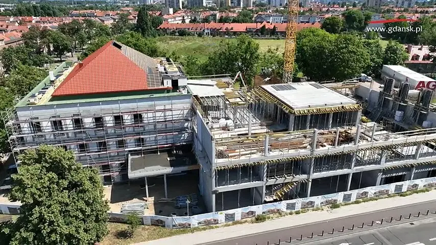Postępują prace budowlane basenu w Dolnym Wrzeszczu