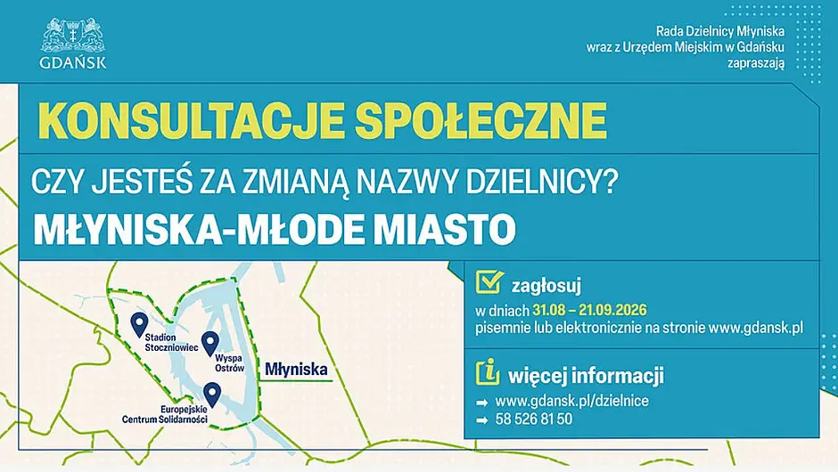 Konsultacje w sprawie zmiany nazwy dzielnicy Młyniska – mniej niż dwa tygodnie na głosowanie