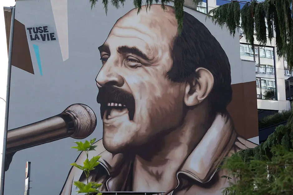 Nowy mural Andrzeja Zauchy autorstwa TUSE w Krakowie