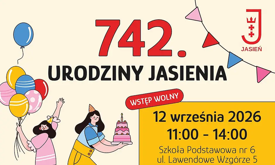 Urodziny Jasienia: 742 lata dzielnicy oraz atrakcje na sobotniej imprezie