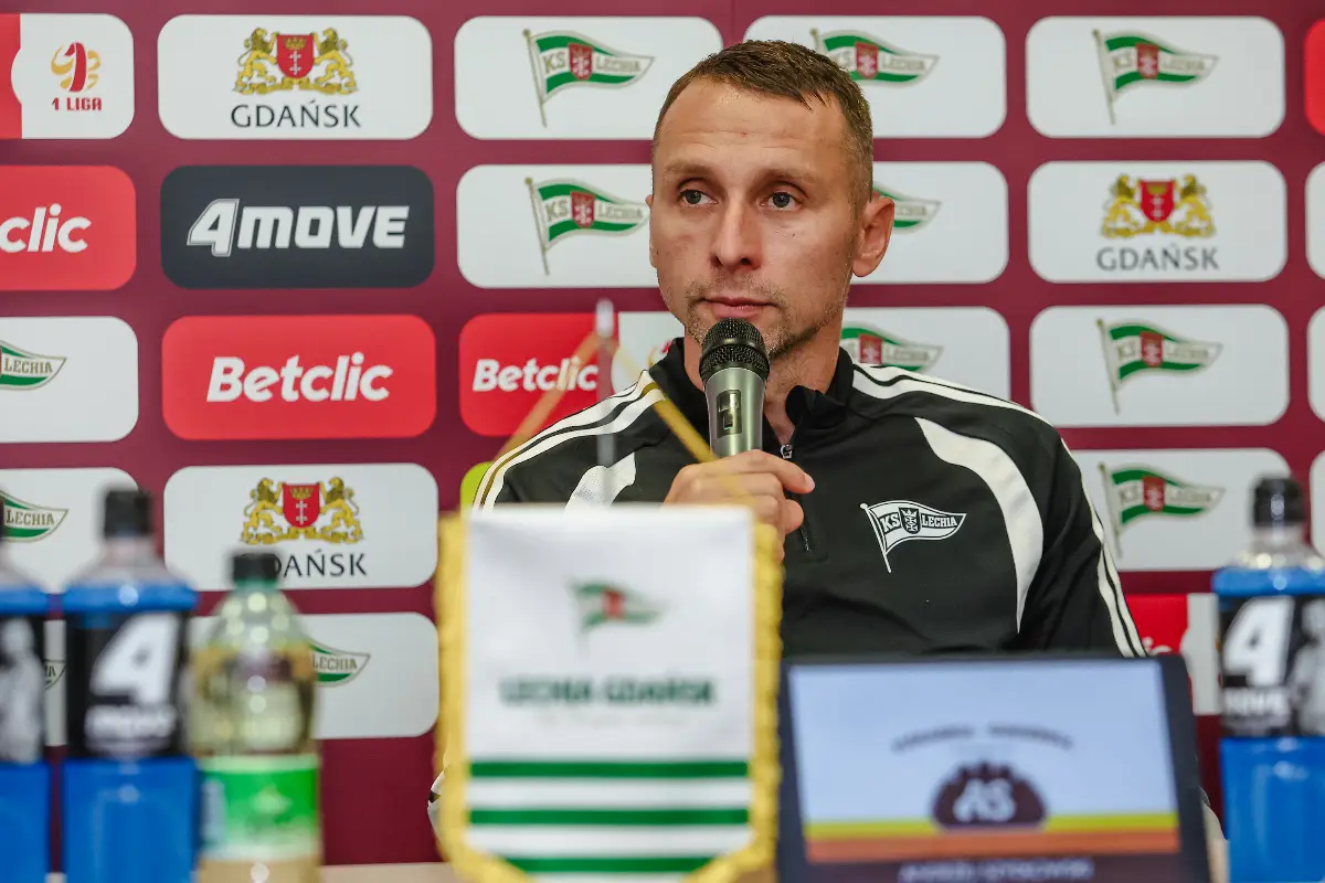 Trener Lechii Vladyslav Lupashko o zaufaniu do młodych zawodników