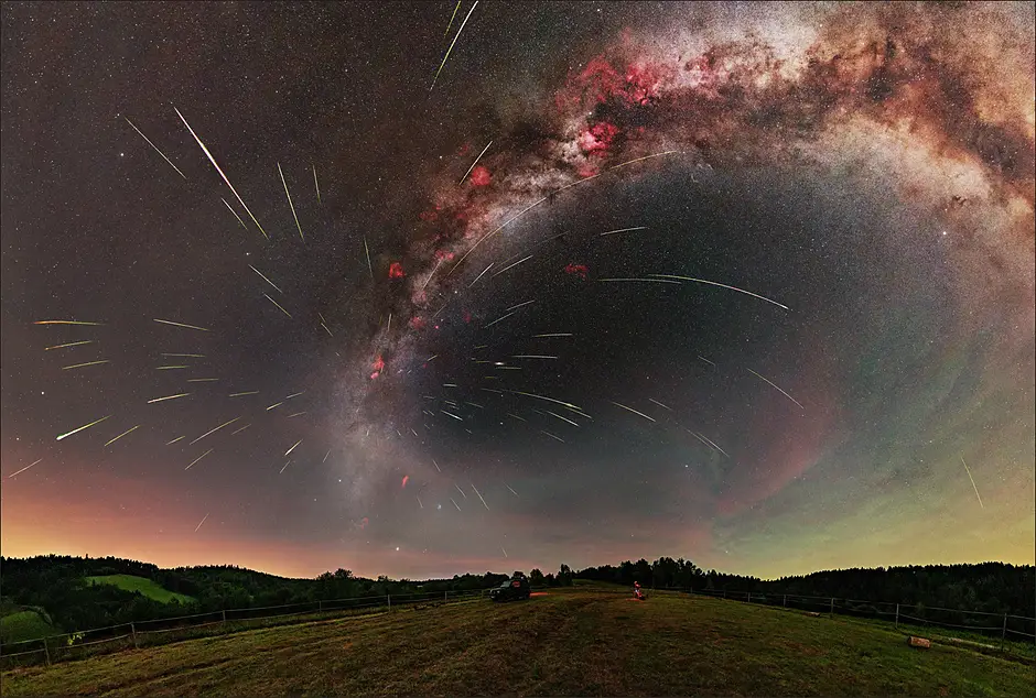 Nocne Obserwacje Perseidów w Hevelianum