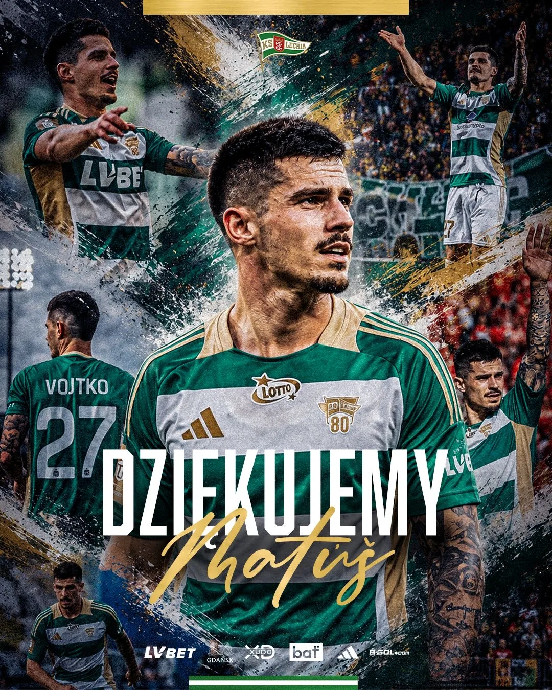 Matúš Vojtko kończy współpracę z Lechią Gdańsk