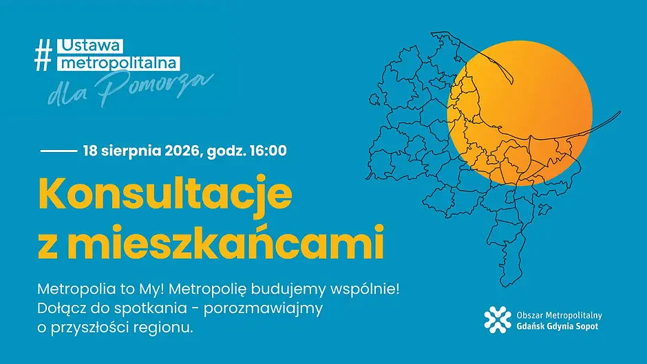 OMGGS organizuje konsultacje dotyczące ustawy metropolitalnej dla Pomorza