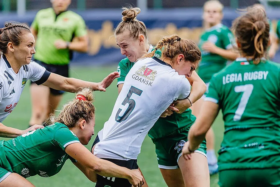 Biało-Zielone Ladies Gdańsk zdobyły srebrny medal w rugby