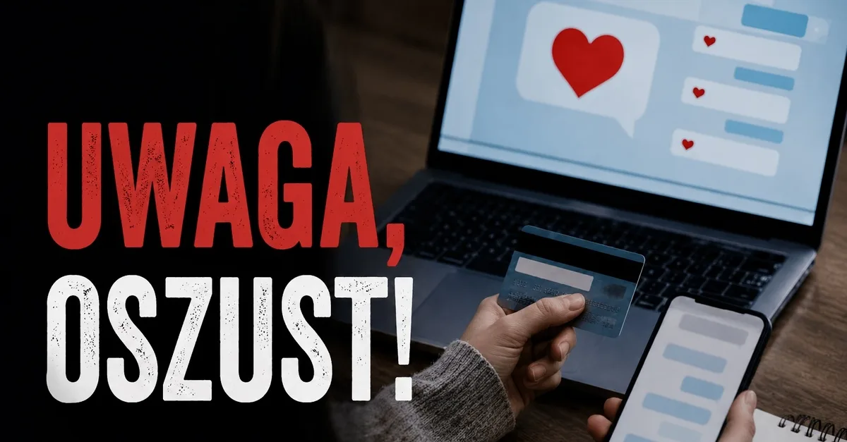 Kobieta straciła ponad 200 000 złotych w internetowym oszustwie miłosnym
