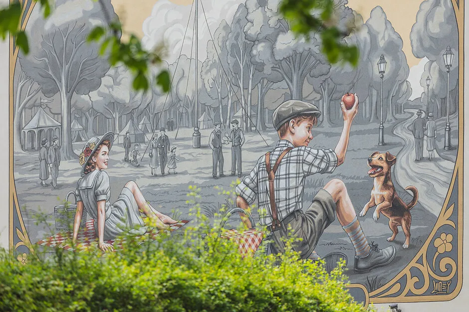 Nowy mural Looney'a przy Jaśkowej Dolinie