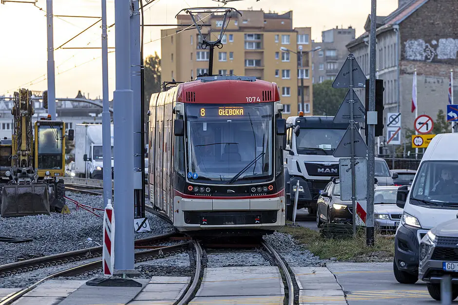 Tramwaje wróciły na Podwale Przedmiejskie