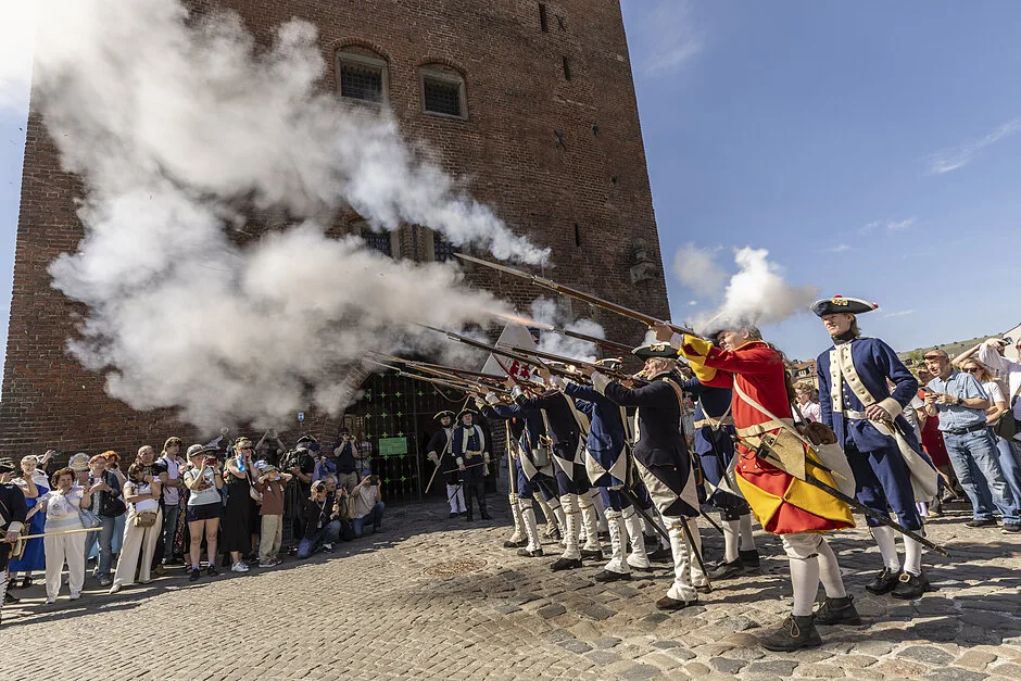 Żołnierze XVIII wieku w Gdańsku: Żywa lekcja historii