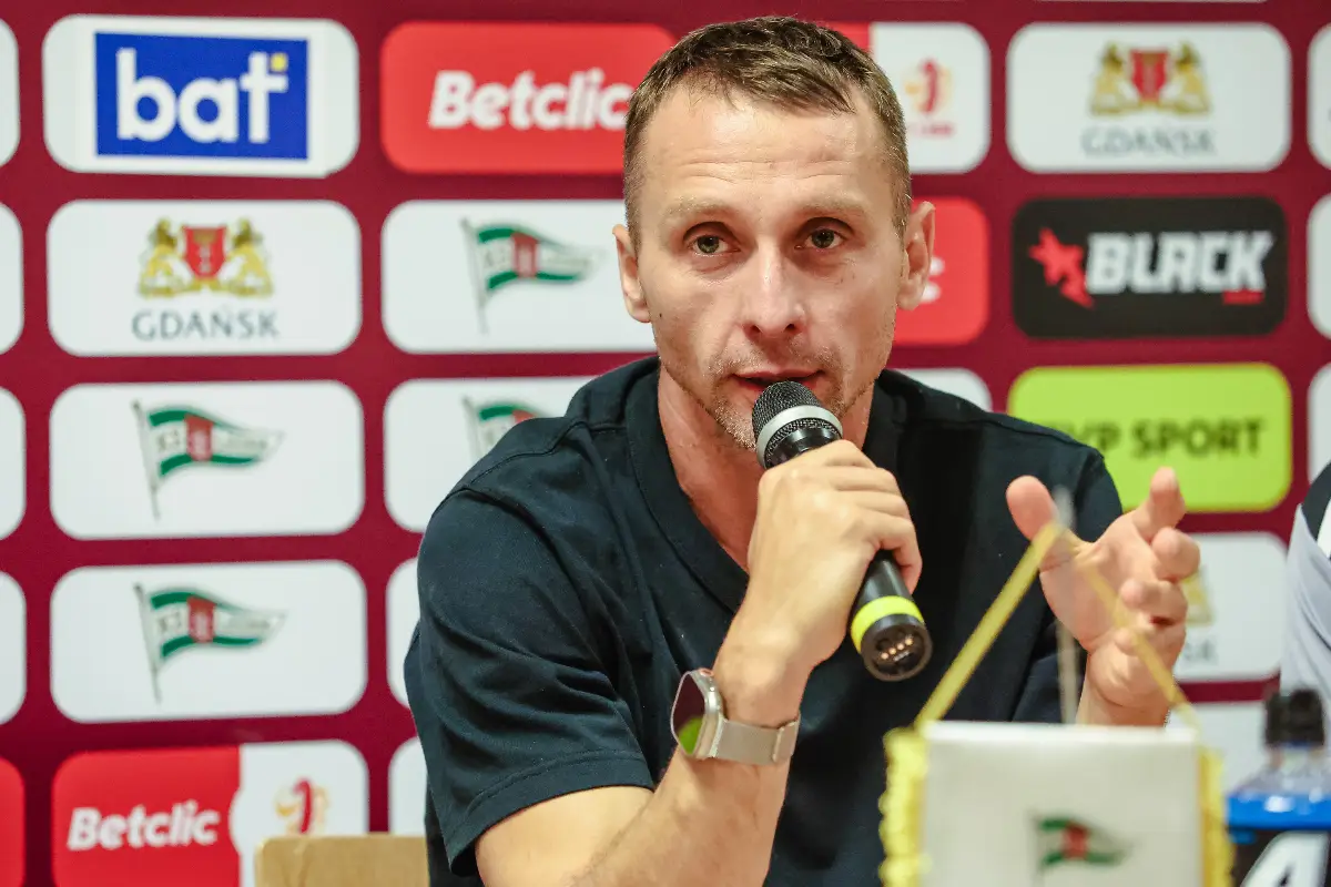 Vladyslav Lupashko przed meczem Ruch vs Lechia