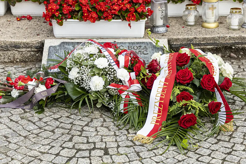 Obchody 46. rocznicy Porozumienia Gdańskiego na Placu Solidarności
