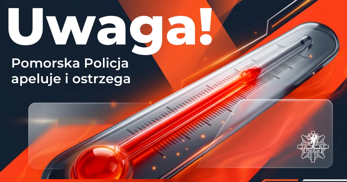 Policja ostrzega przed niebezpieczeństwami związanymi z upałami