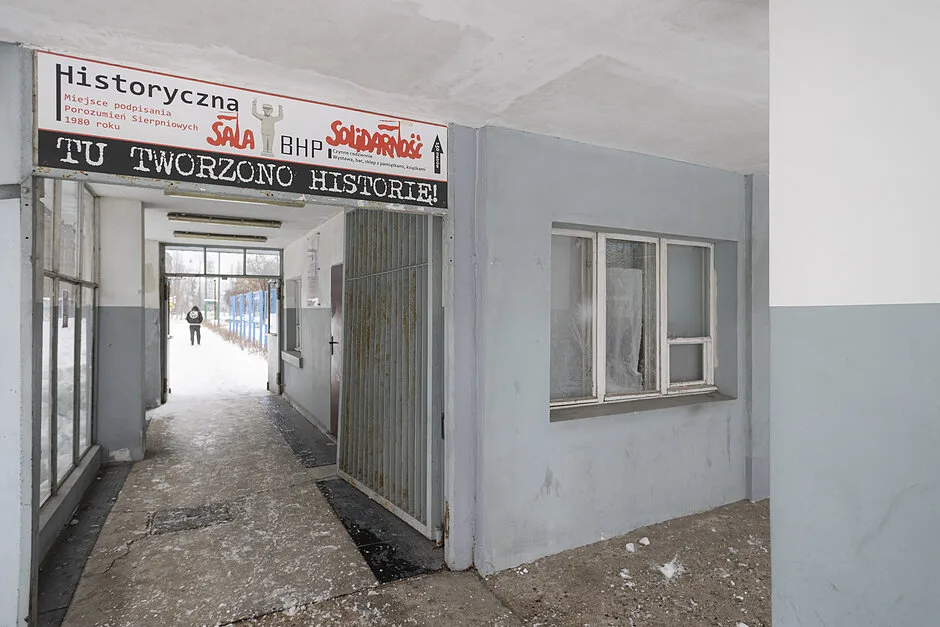 Remont portierni Stoczni Gdańskiej przy Bramie nr 2