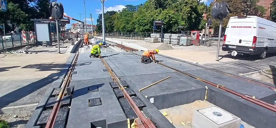 Przywrócenie ruchu pieszego i rowerowego na węźle Hucisko