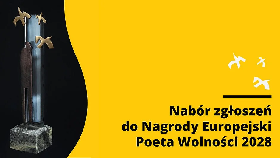 Nabór zgłoszeń do Nagrody Literackiej Miasta Gdańska Europejski Poeta Wolności 2026–2028