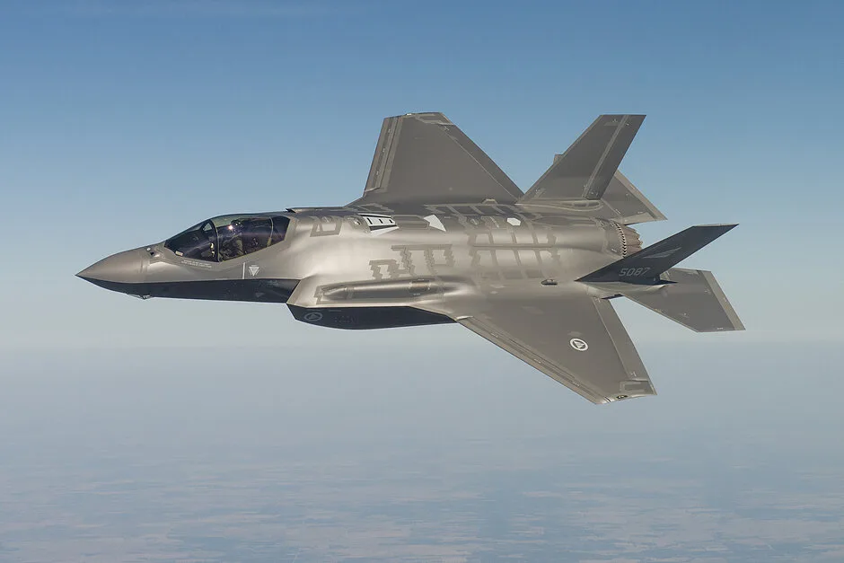 F-35 w Gdańsku: Pierwsze miasto na oblocie myśliwców