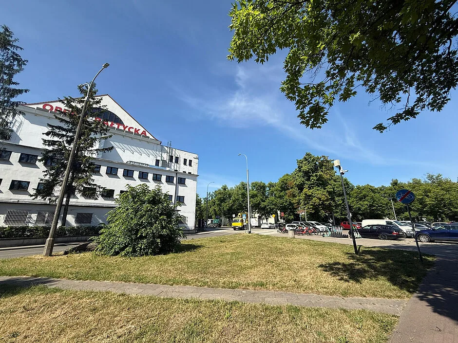 Nowe nasadzenia na skwerze przy Operze Bałtyckiej