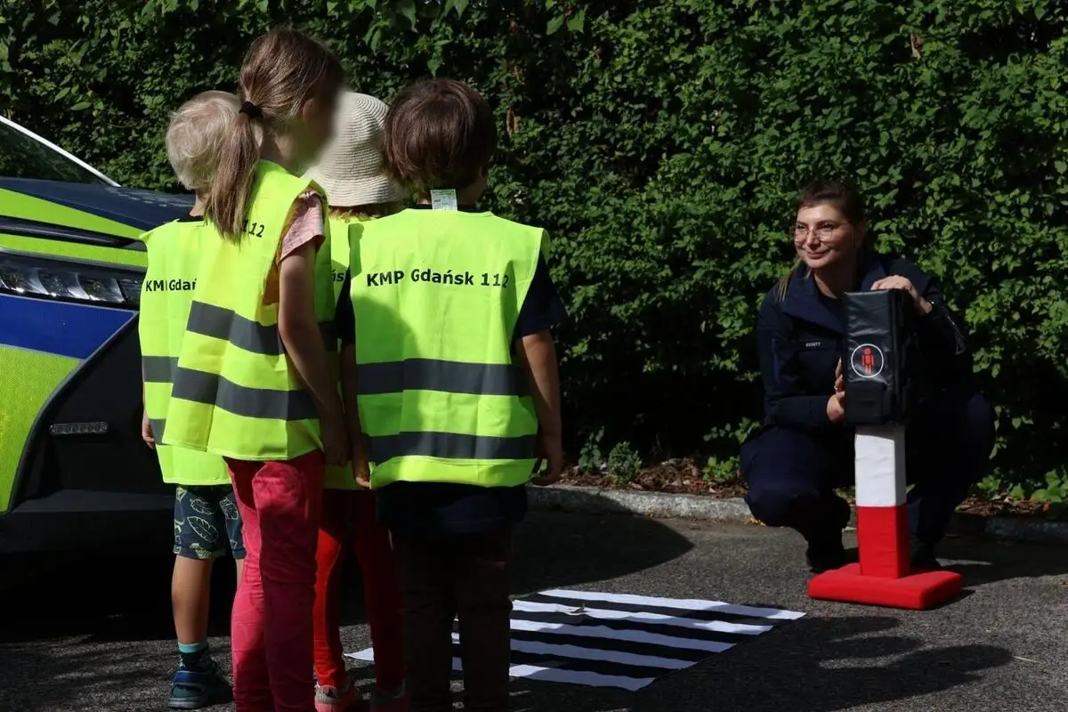 Edukacja na temat bezpieczeństwa drogowego w Przedszkolu nr 84