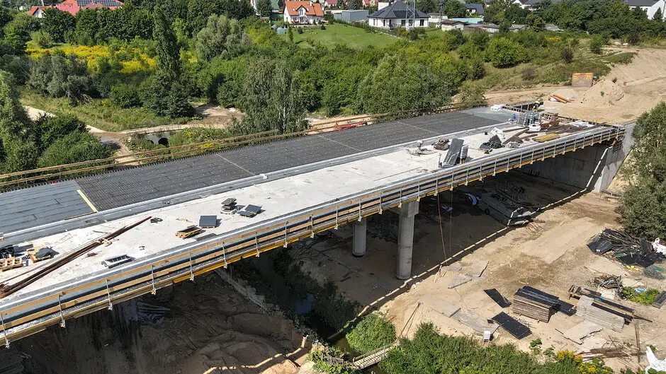 Orunia Górna/Ujeścisko: Trwa budowa nowej ulicy Świętokrzyskiej i remont Kampinoskiej