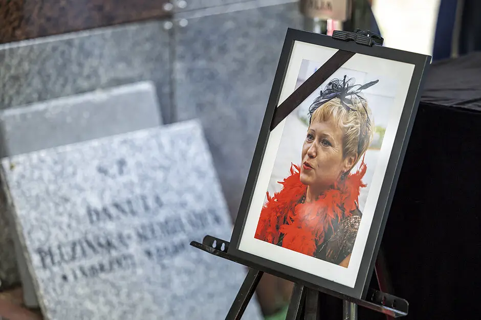 Pożegnanie Danuty Płuzińskiej-Siemieniuk na Dolnym Mieście