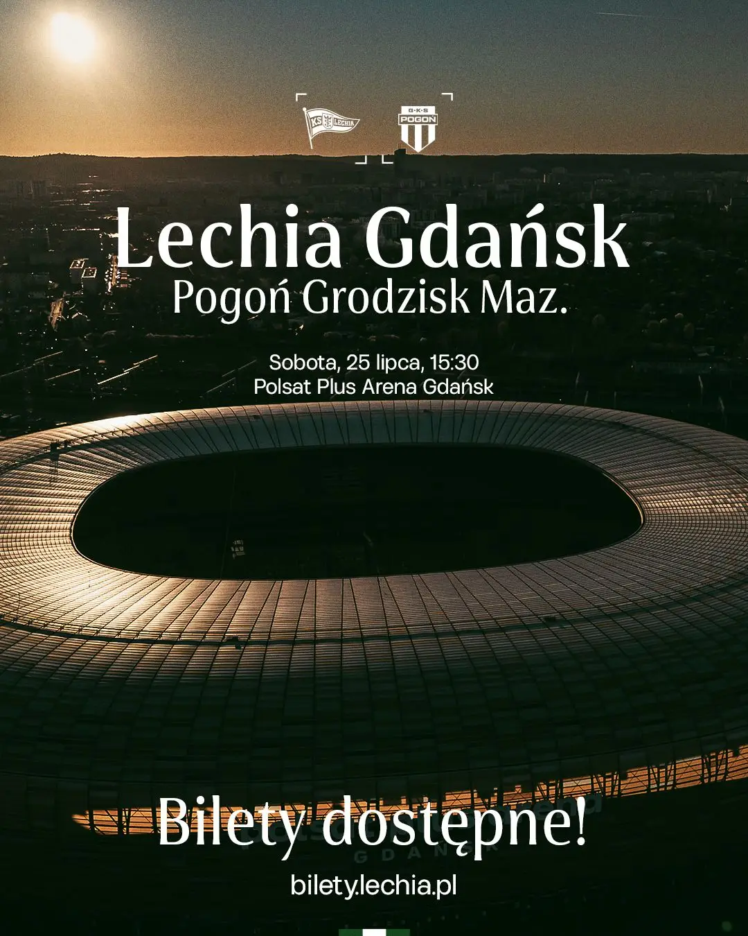 Rozpoczęła się sprzedaż biletów na mecz Lechia - Pogoń Grodzisk Mazowiecki