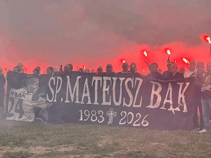 Uroczystości pożegnalne Mateusza Bąka, byłego bramkarza Lechii Gdańsk