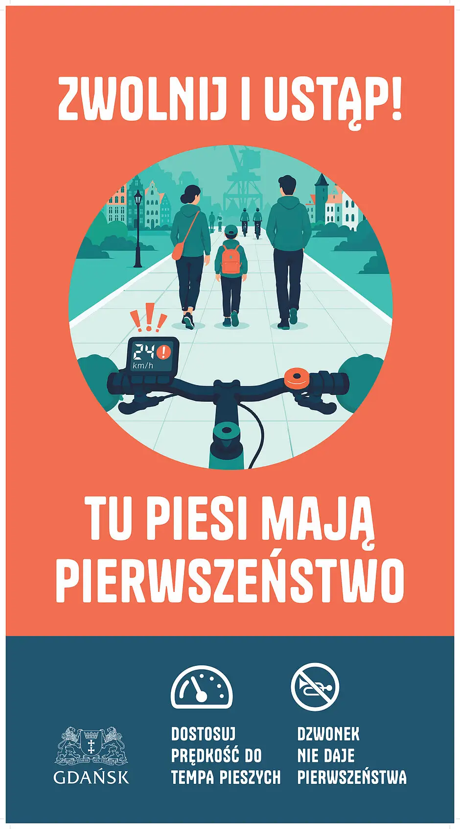 Nowa kampania w Gdańsku promuje bezpieczeństwo pieszych
