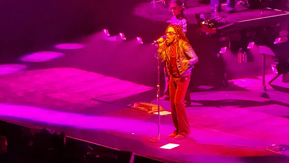 Lenny Kravitz zachwycił występem w Ergo Arenie