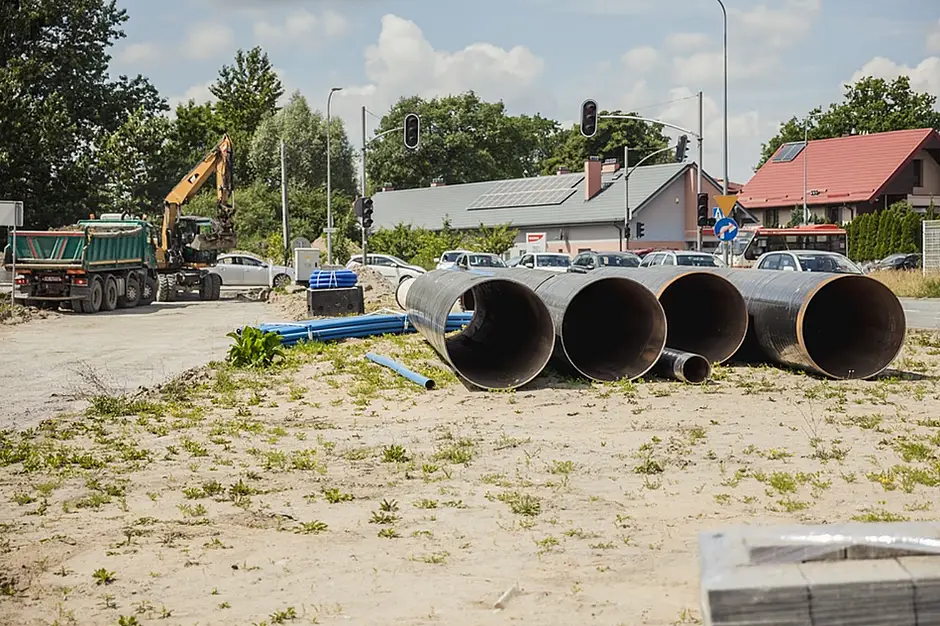 Tymczasowy wyjazd z ul. Łódzkiej na al. Havla w związku z przebudową wodociągu