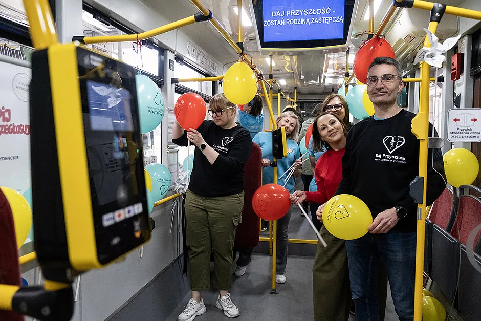 Bezpłatny tramwaj dla dzieci z rodzin zastępczych