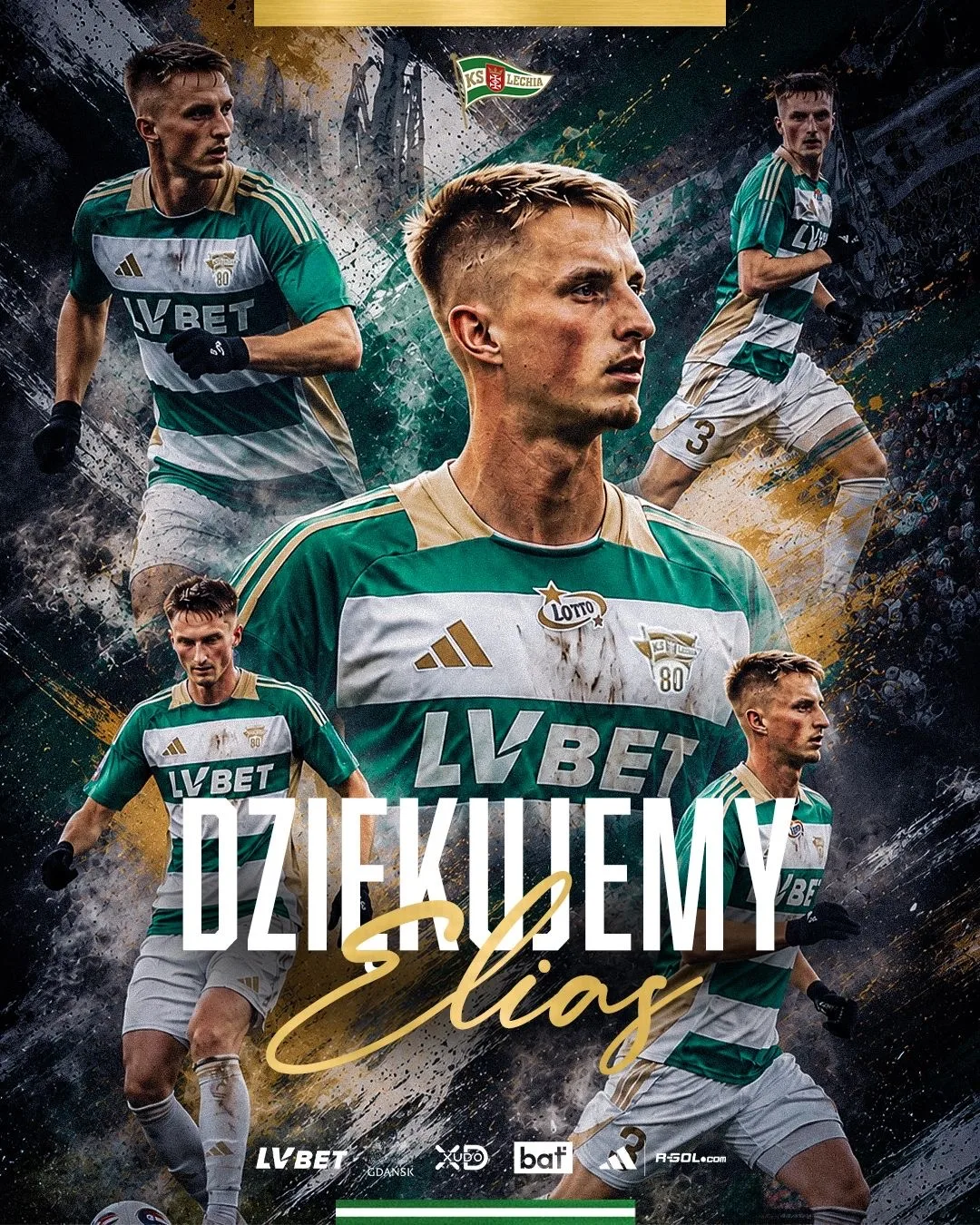 Elias Olsson rozwiązał kontrakt z Lechią Gdańsk