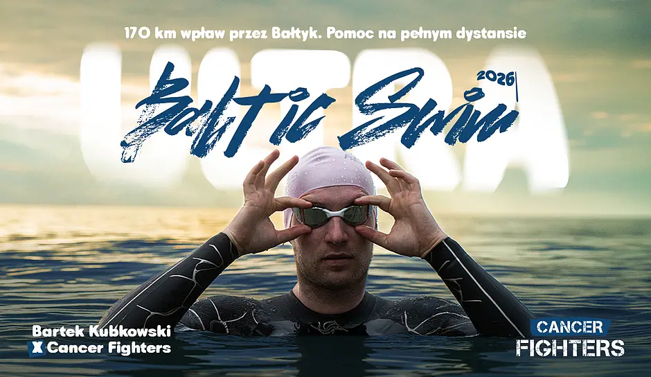 Ultra Baltic Swim 2026: Bartłomiej Kurkowski podejmuje kolejne wyzwanie pływackie