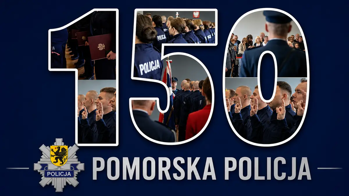 Pomorska Policja przyjęła 150 nowych funkcjonariuszy