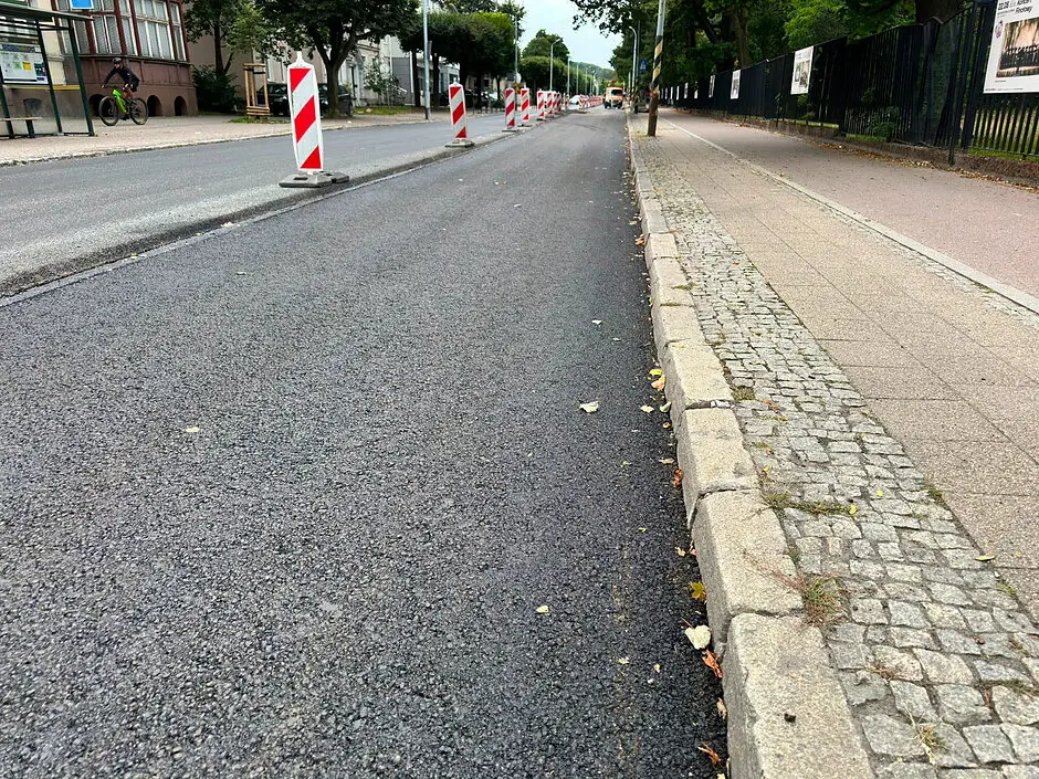Oliwa: Remont ul. Opata Jacka Rybińskiego zbliża się do końca