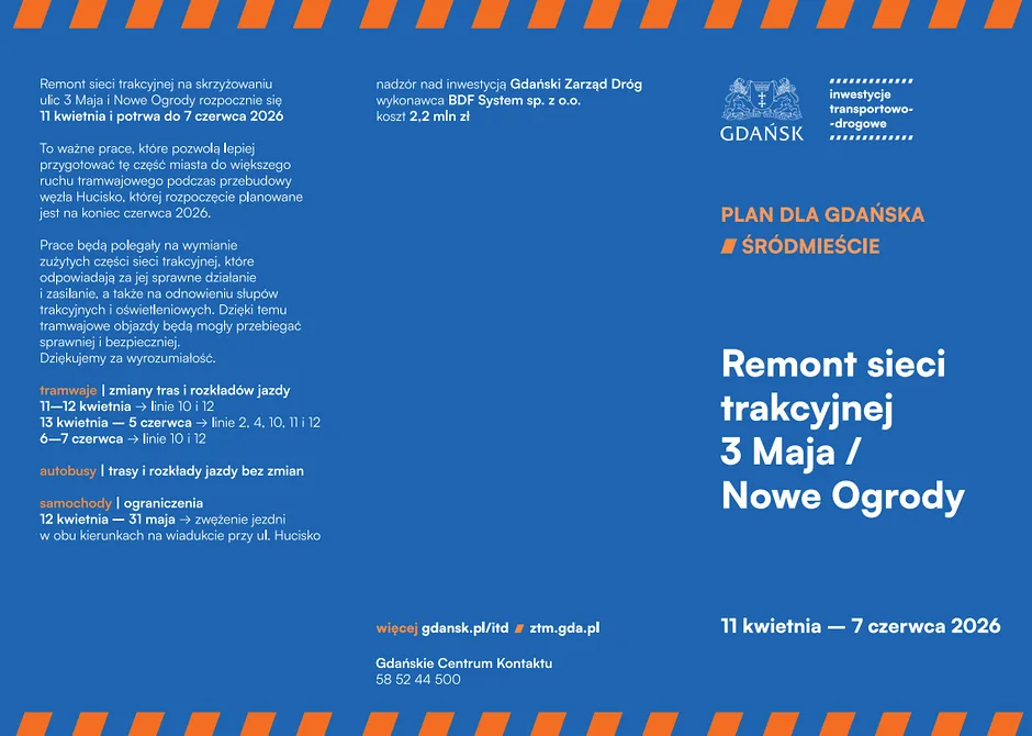 Rozpoczęcie prac nad modernizacją torowisk w Śródmieściu